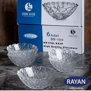 KİG BB100 KRİSTAL KASE