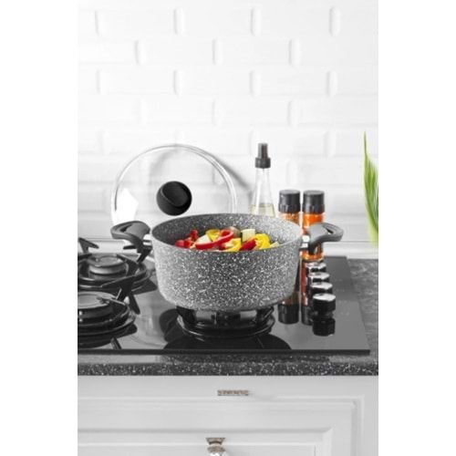 LAVONNİ DERİN 22 CM GRANİT TENCERE