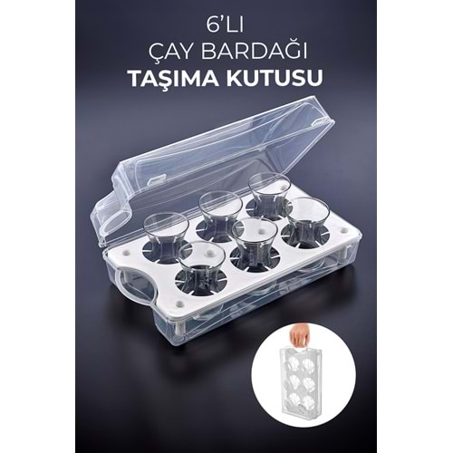 TİMEX TİM206 ÇAY BARDAK TAŞIMA KUTUSU