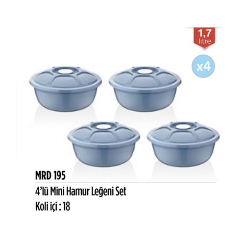 MRD195 4LÜ HAMUR LEĞENİ