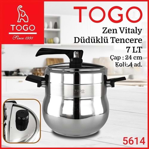 TOGO 5614 VİTALY 7 LT DÜDÜKLÜ
