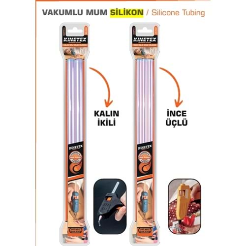 B-5 MUM SİLİKON KALIN 2'Lİ VKM KTX-106