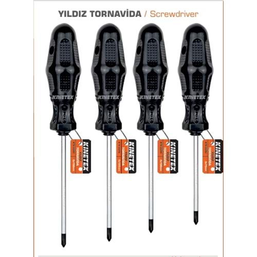 E-10 TORNAVİDA 4*100 MM YILDIZ KTX-2244