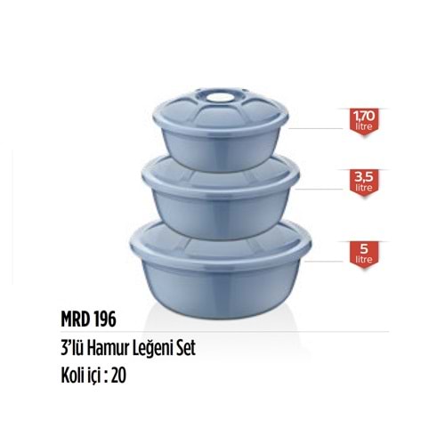 MRD196 3LÜ HAMUR LEĞENİ MERDEM