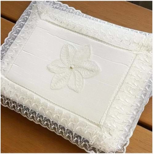 KASSO 1NO DANTELLİ KADİFE HURÇ