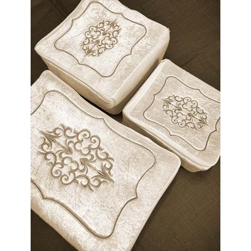 KASSO NAKIŞLI 1 NO KADİFE HURÇ