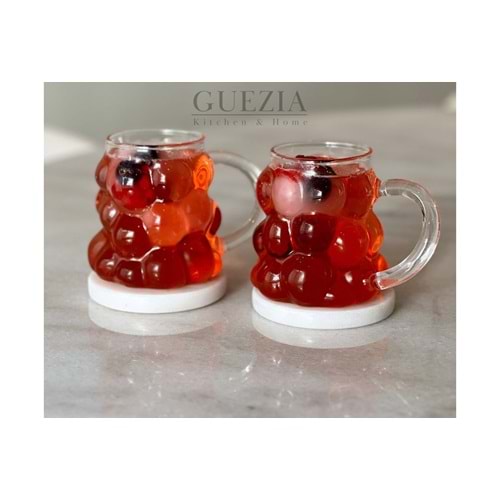 BARANEX BN-52 6LI ÜZÜMLÜ KULPLU BARDAK