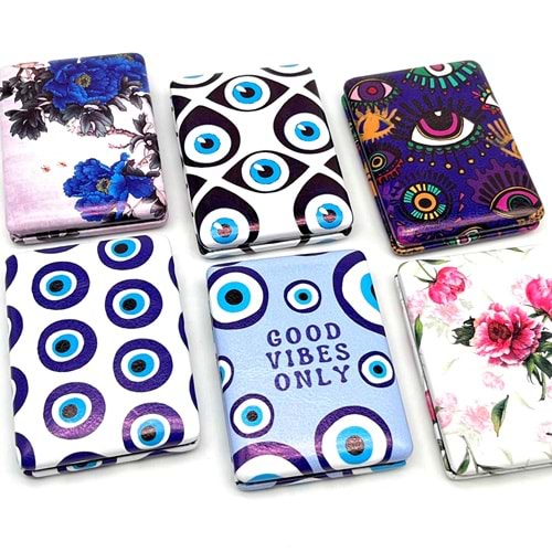 BARANEX YJ10 DERİ CEP AYNASI