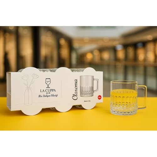 LA CUPPA CLAROMA BARDAK KULPLU