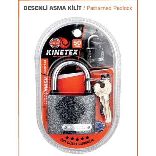 E-10 SENTETİK ASMA KİLİT 63 MM KTX-3300