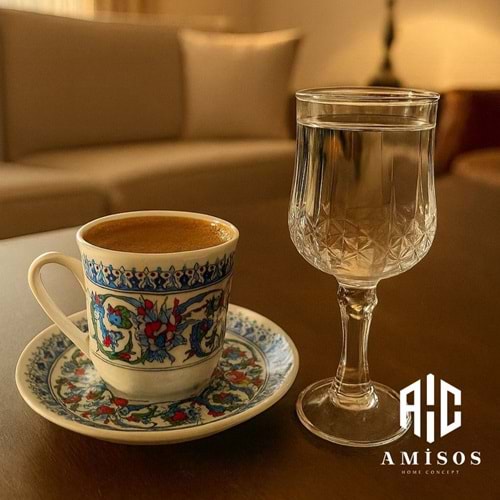 AMİSOS 1050 6 LI KAHVE YANI BARDAK