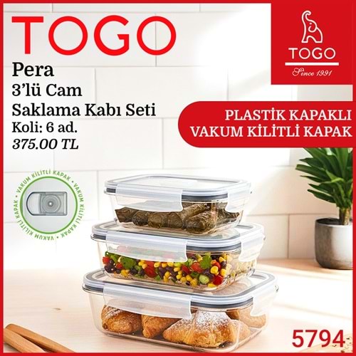 TOGO 5794 PERA 3 LÜ BORCAM SAKLAMA