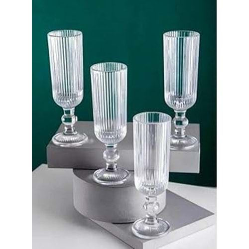 MİDYAT 4 LÜ FLÜT KADEH