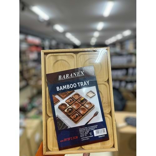 BARANEX JK-800 BAMBU SET TABAKLI