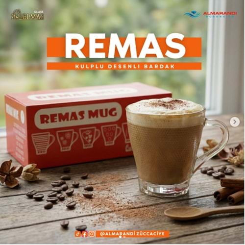 ALMARANDİ REMAS KULPLU BARDAK