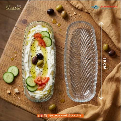 ALMARANDİ LONDON 19 6 LI CAM KAYIK