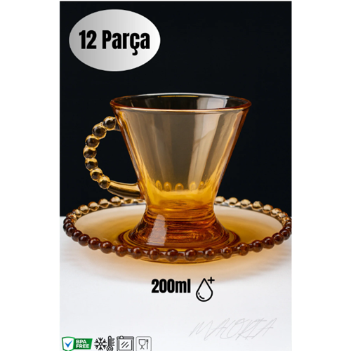 DİAMOND Q6921-6H RENKLİ ÇAY SETi