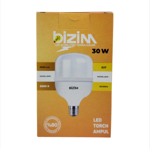 30 W AMPUL BİZİM LED