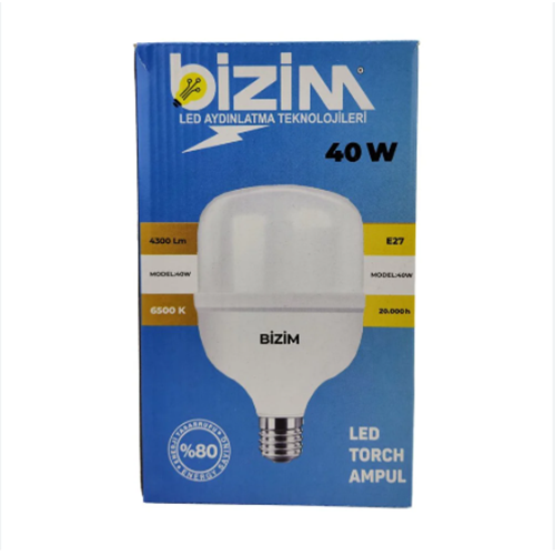40 W AMPUL BİZİM LED