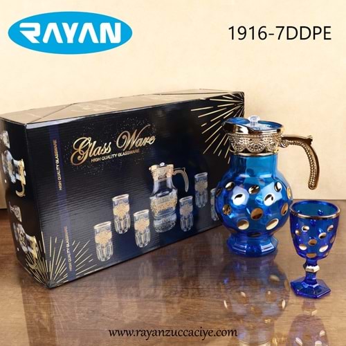 RAYAN 7 PARÇA SÜRAHİ SET (1916-7DDE)