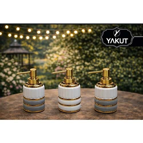 YAKUT 11861 GOLD PORSELEN SIVI SABUNLUK