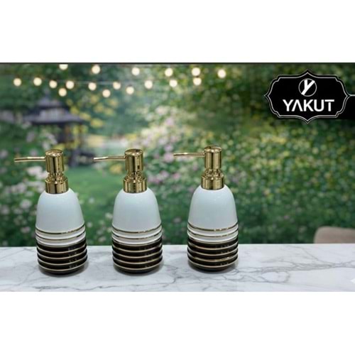 YAKUT 11864 GOLD PORSELEN SIVI SABUNLUK