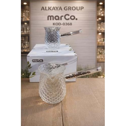 MARCO 0368 BOROSİLKAT CEZVE