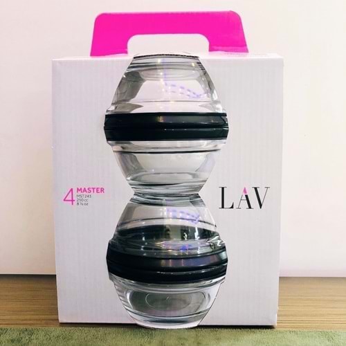 LAV MST243 4LÜ KAPAKLI KASE