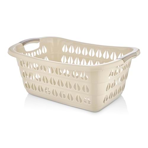 MRD352 DAMLA KÖŞELİ RENKLİ ÇAMAŞIR SEPETİ