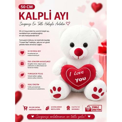 BİCİRİK 55 CM PELUŞ AYI
