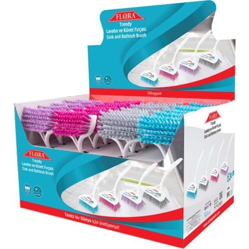 FLORA F388 LAVABO FIRÇASI FLORA