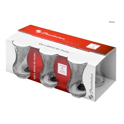 PAŞABAHÇE 42781 OPTİKLİ İNCEBELLİ ÇAY BARDAK
