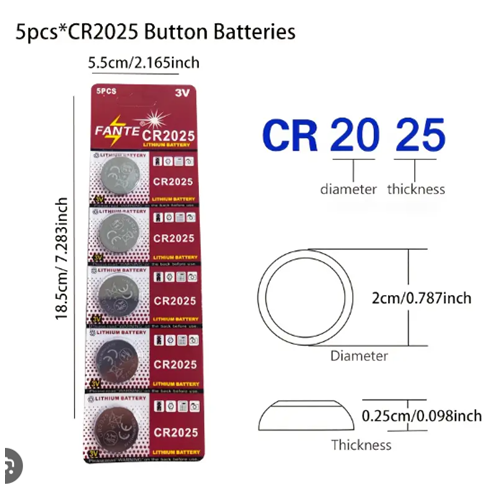 ATC CR2025 ULTRA LİTYUM PARA PİL