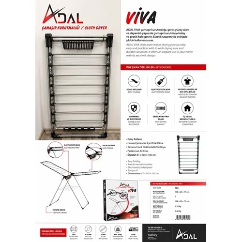 ADAL VİVA KURUTMALIK
