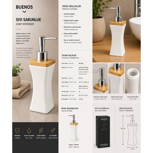 JB6747 PORSELEN SIVI SABUNLUK