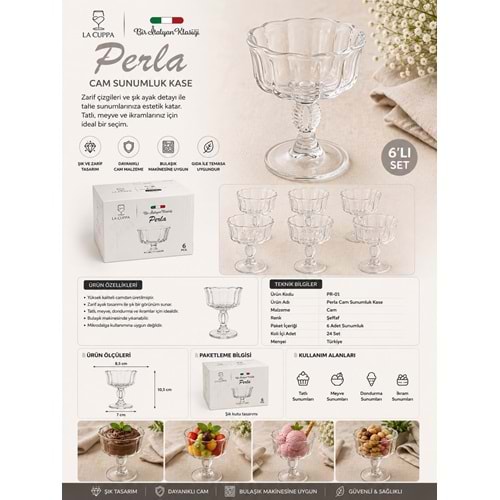 LA CUPPA PERLA 6 LI SUNUMLUK