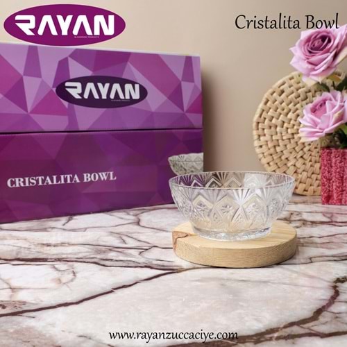 RAYAN CRİSTALİTA 6 LI KASE