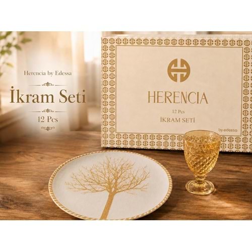 HERENCİA ASUDE 12 PARÇA İKRAM SETİ