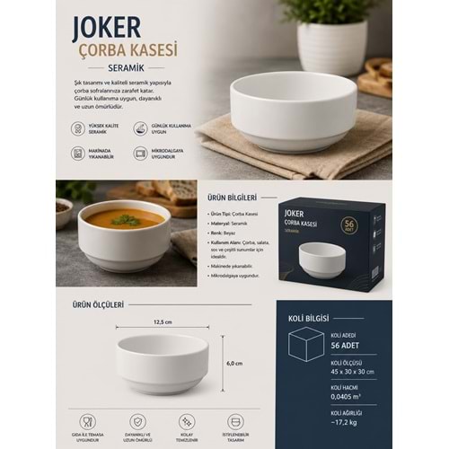 PORZELLAN JOKER KASE