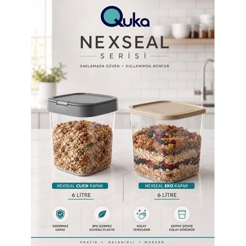 QUKA 635 NEXSEAL SAKLAMA KUTUSU 5.5LT ECO