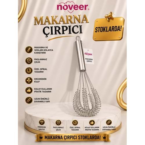 NOVEER NOR-10163 METAL CIRPICI