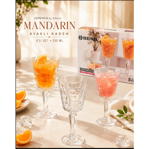HERENCİA MANDARIN KAHVE YANI BARDAK