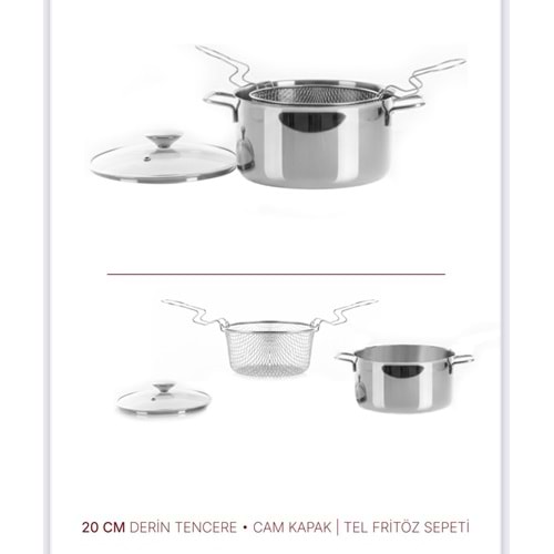 MNS ÇELİK FRİTÖZ