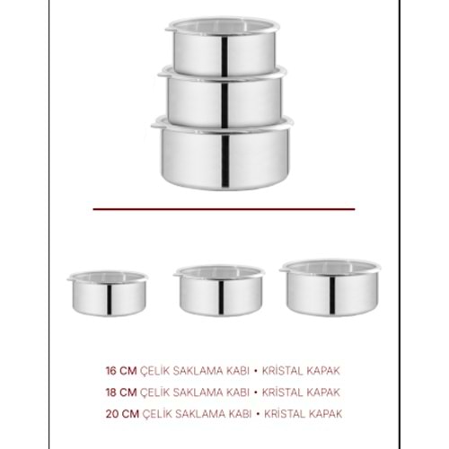 NMS 16-18-20 3LÜ SAKLAMA