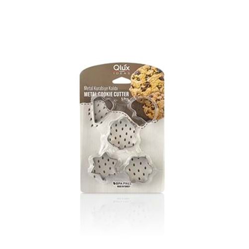 QLUX L-00156 METAL BİSKÜVİ KALIBI