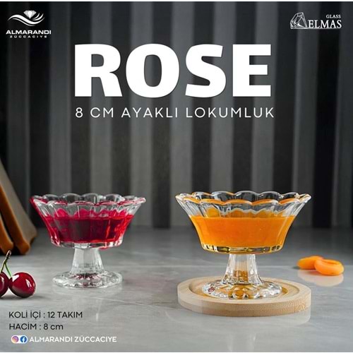 ALMARANDİ MR-348 6LI ROSE DONDURMALIK