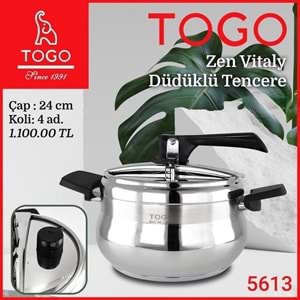 TOGO 5613 VİTALY 5 LT DÜDÜKLÜ