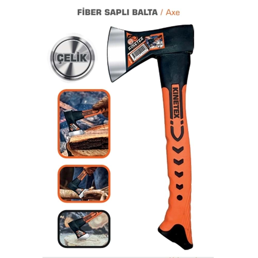 E-10 FİBER SAPLI BALTA 600 GR KTX-016