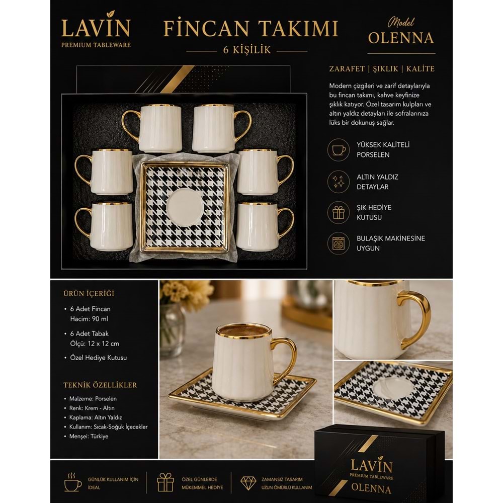 LVN 40433 FİNCAN TAKIMI
