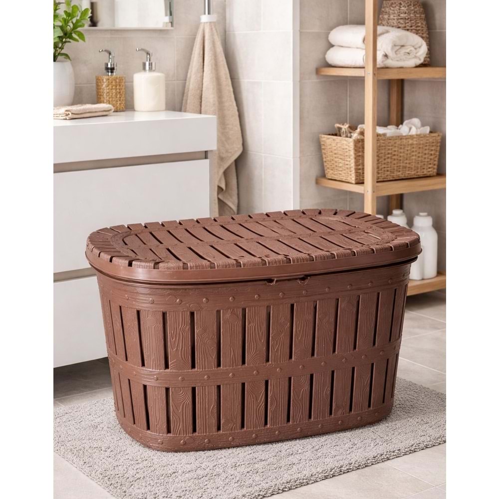 BİLTAŞ KAPAKLI ÇAMAŞIR SEPETİ